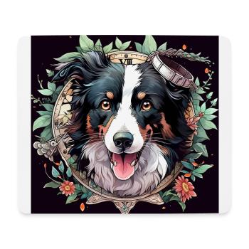 Hi here I am - Mouse Pad (horizontal) - white - Front