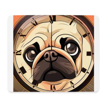 Der liebenswerte Blick - Mousepad (Querformat) - Weiß - Vorne