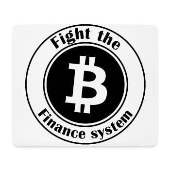 Kämpfe für die finanzielle Unabhängigkeit - Mousepad (Querformat) - Weiß - Vorne