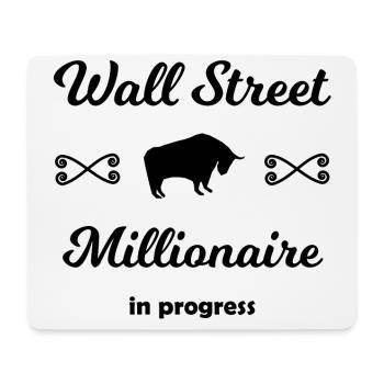 Der Investor Star - Mousepad (Querformat) - Weiß - Vorne