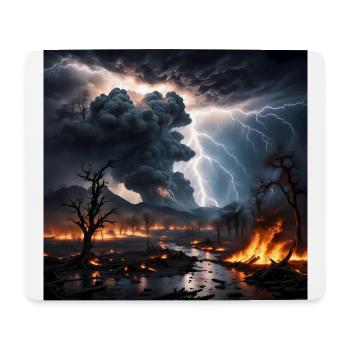 Apokalypse - Mousepad (Querformat) - Weiß - Vorne
