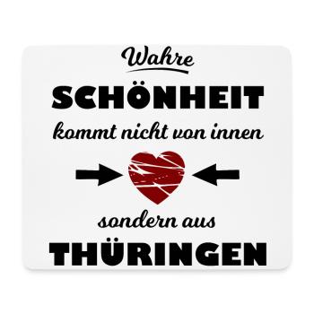 The Thuringians are coming - Mouse Pad (horizontal) - white - Front