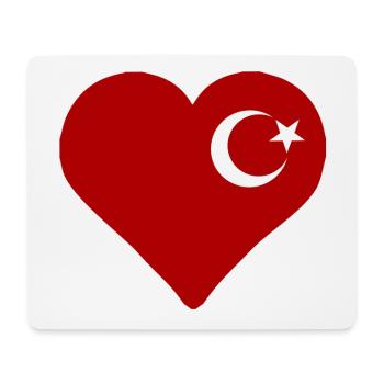 Die türkische Liebe - Mousepad (Querformat) - Weiß - Vorne