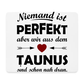 Zuhause im Taunus - Mousepad (Querformat) - Weiß - Vorne