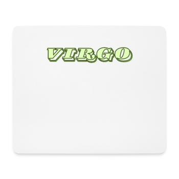 Logo "Vierge" - Tapis de souris (format paysage) - blanc - Devant