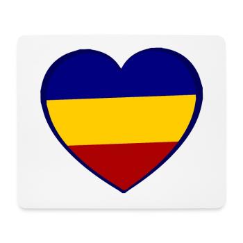 Die rumänische Liebe - Mousepad (Querformat) - Weiß - Vorne