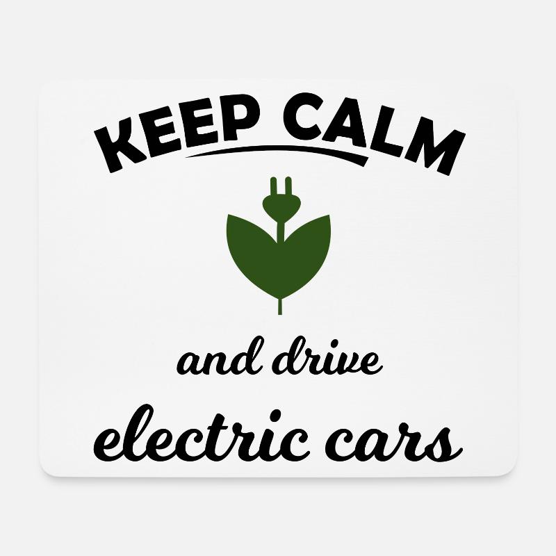 The electric cars - Mouse Pad (horizontal) - white