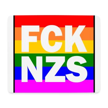 Fck nzs - Mouse Pad (horizontal) - white - Front