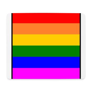 Rainbow - Mouse Pad (horizontal) - white - Front