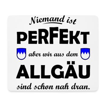 Allgäu in southern Germany - Mouse Pad (horizontal) - white - Front