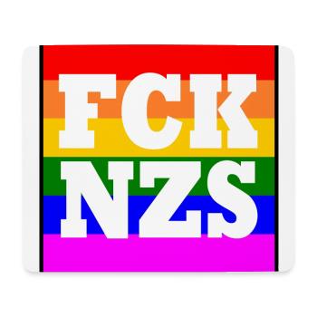 Fck nzs - Mouse Pad (horizontal) - white - Front