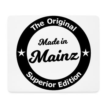 Die Lieblingsstadt Mainz - Mousepad (Querformat) - Weiß - Vorne