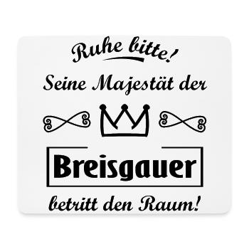 König aus dem Breisgau - Mousepad (Querformat) - Weiß - Vorne