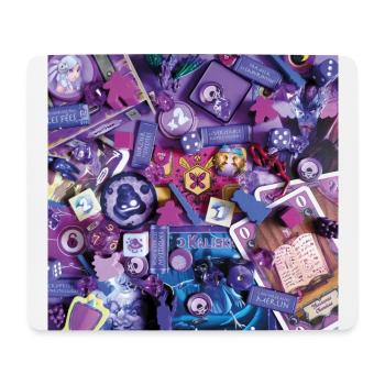 SPIELE • LILA - Mousepad (Querformat) - Weiß - Vorne