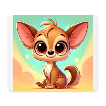 chihuahua - Tapis de souris (format paysage) - blanc - Devant