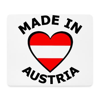 The fans from Austria - Mouse Pad (horizontal) - white - Front