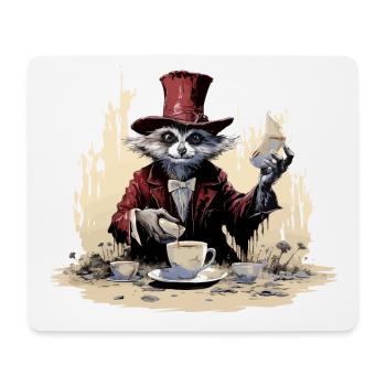 The Caffeine Magician - Mouse Pad (horizontal) - white - Front