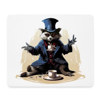 The Caffeine Magician - Mouse Pad (horizontal) - white - Front