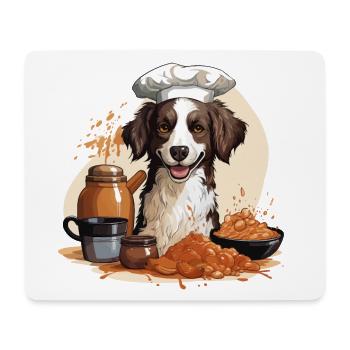 The Caffeine Barista - Mouse Pad (horizontal) - white - Front