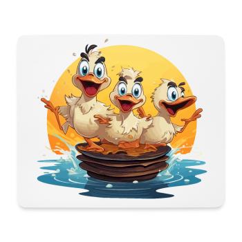 Der Flapjack-Wahnsinn - Mousepad (Querformat) - Weiß - Vorne