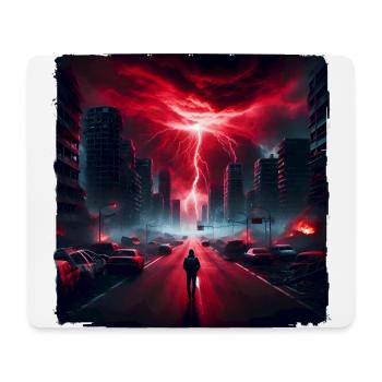 Apocalypse in Flames – La dernière voie - Tapis de souris (format paysage) - blanc - Devant