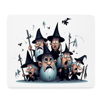 L’Académie des Sorcières Farfelues - Tapis de souris (format paysage) - blanc - Devant