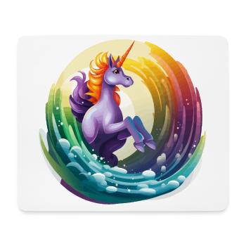 Mystic Cascade - Mouse Pad (horizontal) - white - Front
