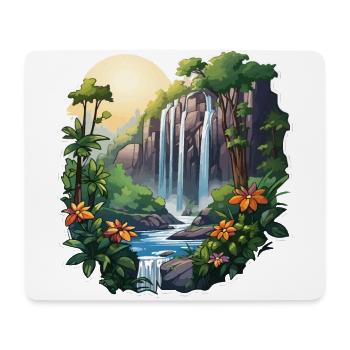 Mystic Falls - Mouse Pad (horizontal) - white - Front