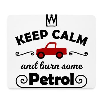 Drive your combustion engine - Mouse Pad (horizontal) - white - Front