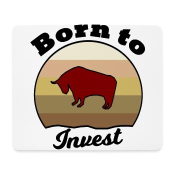 The stock market millionaire - Mouse Pad (horizontal) - white - Front