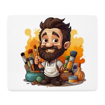 Artistic: Monthly Inspiration for Hobbyists - Mouse Pad (horizontal) - white - Front