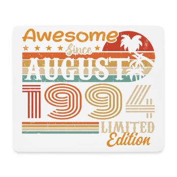 1994 August Geschenkidee August 1994 - Mousepad (Querformat) - Weiß - Vorne