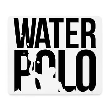 waterpolo Wasserball - Mousepad (Querformat) - Weiß - Vorne