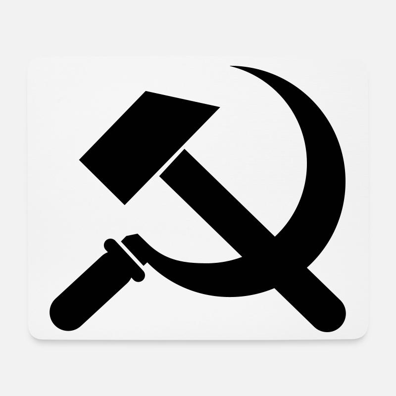communist - Mouse Pad (horizontal) - white
