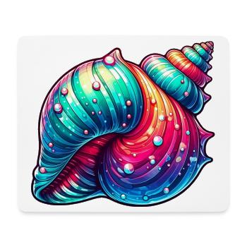 Shell - Mouse Pad (horizontal) - white - Front