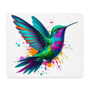 Hummingbird - Mouse Pad (horizontal) - white - Front