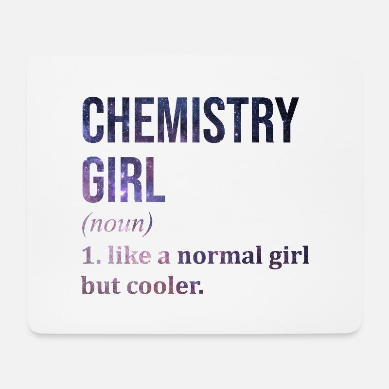 Chemie - Mousepad (Querformat) - Weiß