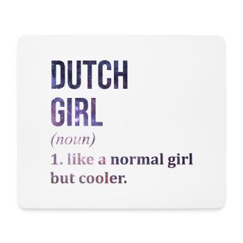 Dutch - Mouse Pad (horizontal) - white - Front