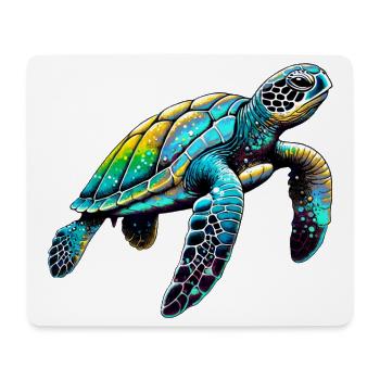 Turtle - Mouse Pad (horizontal) - white - Front