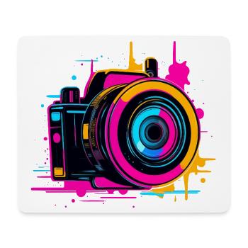 Camera Steamwave - Mouse Pad (horizontal) - white - Front