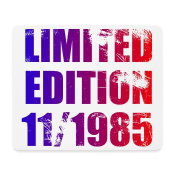 40e anniversaire Edition limitée 11/1985 - Tapis de souris (format paysage) - blanc - Devant