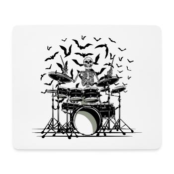 Skeletal Battery Blank - Mouse Pad (horizontal) - white - Front