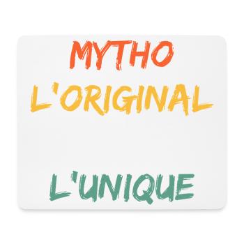 Mytho Original The True Unique - Mouse Pad (horizontal) - white - Front