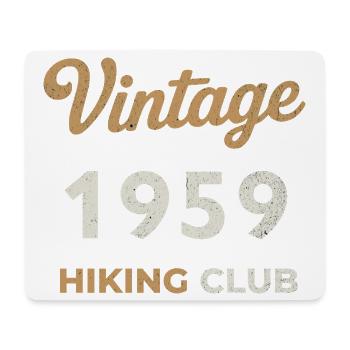 Vintage 1959 – Sailing Club Retro Birth Year - Mouse Pad (horizontal) - white - Front