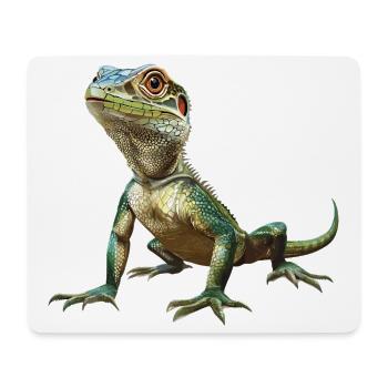 Lézard des lézards - Tapis de souris (format paysage) - blanc - Devant
