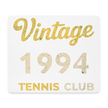Vintage 1994 Tennis Club Retro Birthday Gift - Mouse Pad (horizontal) - white - Front