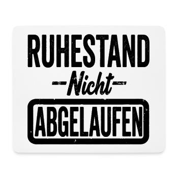 Ruhestand Nacht Abgelaufen Lustiger Spruch - Mousepad (Querformat) - Weiß - Vorne