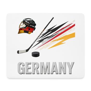 Deutschland Eishockey Kraft - Mousepad (Querformat) - Weiß - Vorne