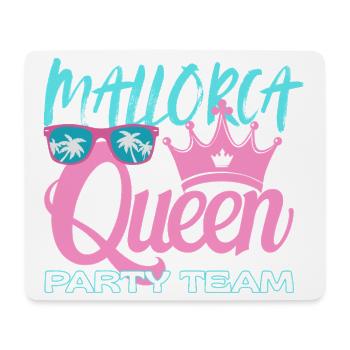 Mallorca Queen Party Team - Mouse Pad (horizontal) - white - Front