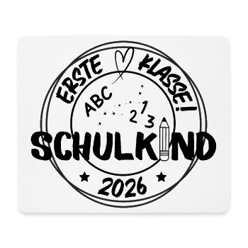 Schulkind 2026 - Mousepad (Querformat) - Weiß - Vorne